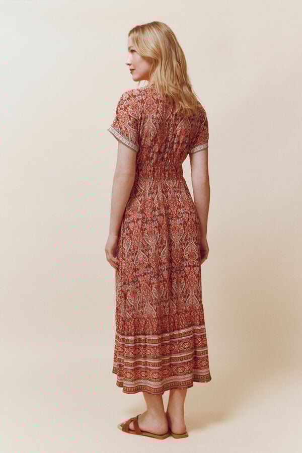 Springfield Ibiza dress printed