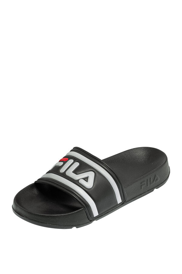 Fila Chanclas tipo pala negro