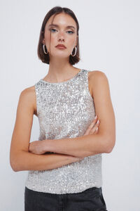 Springfield Sequin swim T-shirt