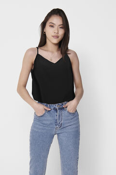 JDY Top de tirantes negro