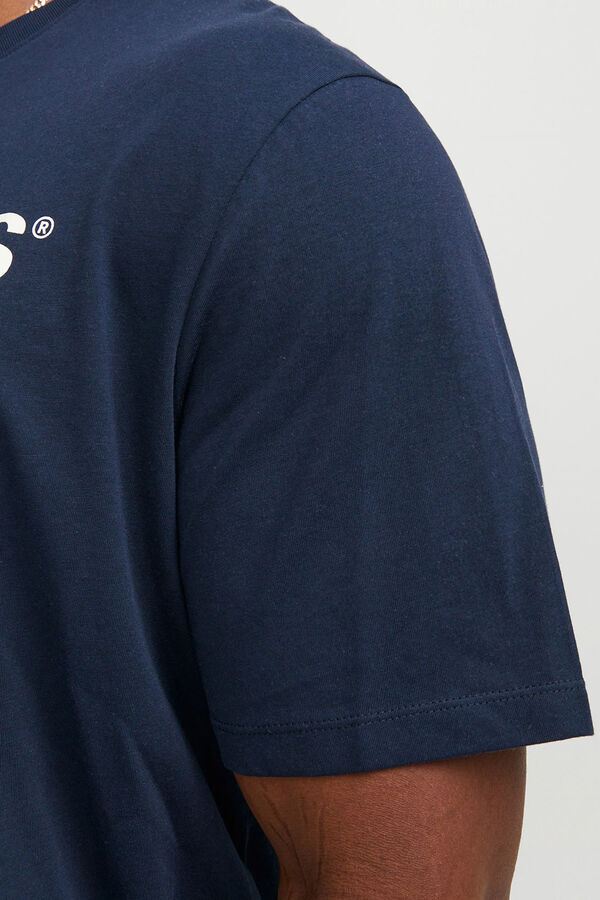 Jack & Jones PLUS Basic logo T-shirt  blue