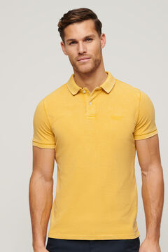 Springfield Destroyed polo shirt yellow