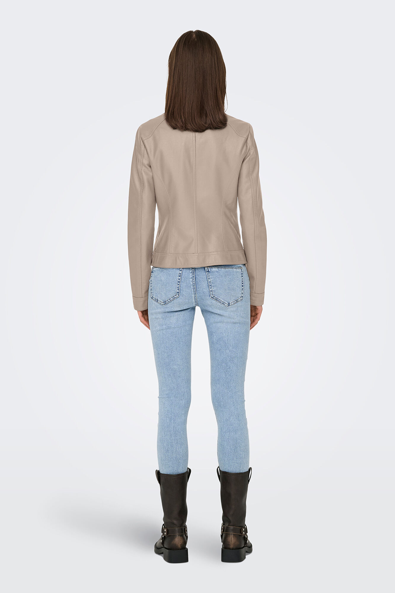 Only Chaqueta biker piel vegana