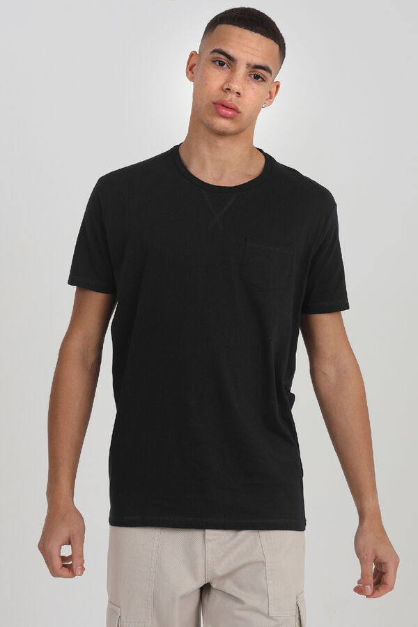 Brave Soul Basic short-sleeve T-shirt black