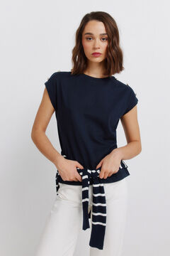 Springfield Short sleeve button T-shirt