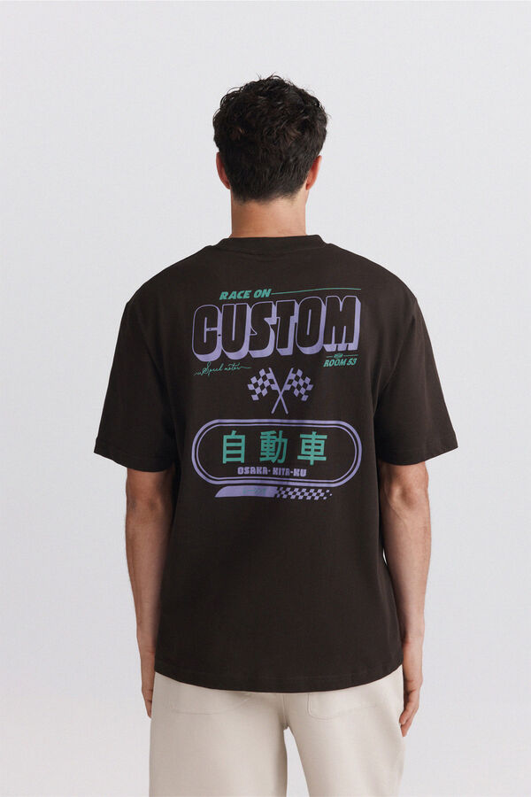 Springfield Race on custom T-shirt nude