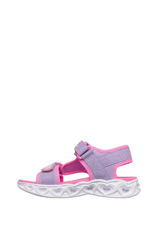 Skechers Sandals Heart Lights printed