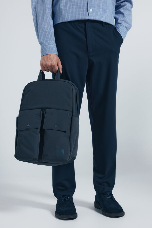 Springfield Mochila poliéster reciclado gris gris