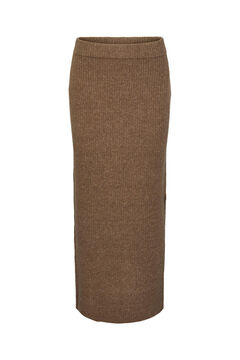 Springfield Midi skirt with wool brown