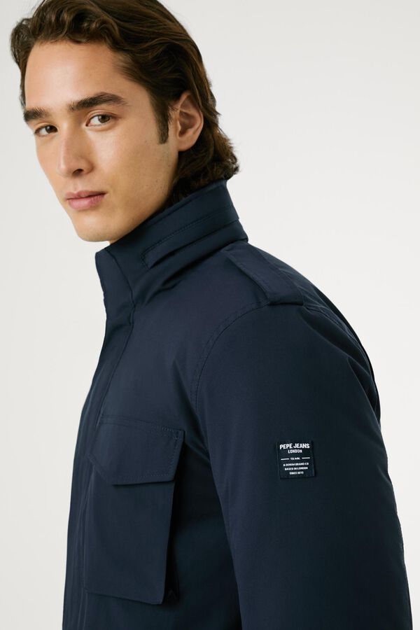 Pepe Jeans Jaqueta Sahariana Stretch azul