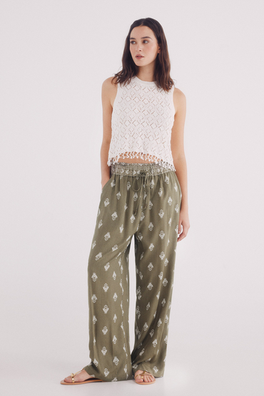 Algodón Pijamas Mujer Springfield Springfield Pantalones Hombre