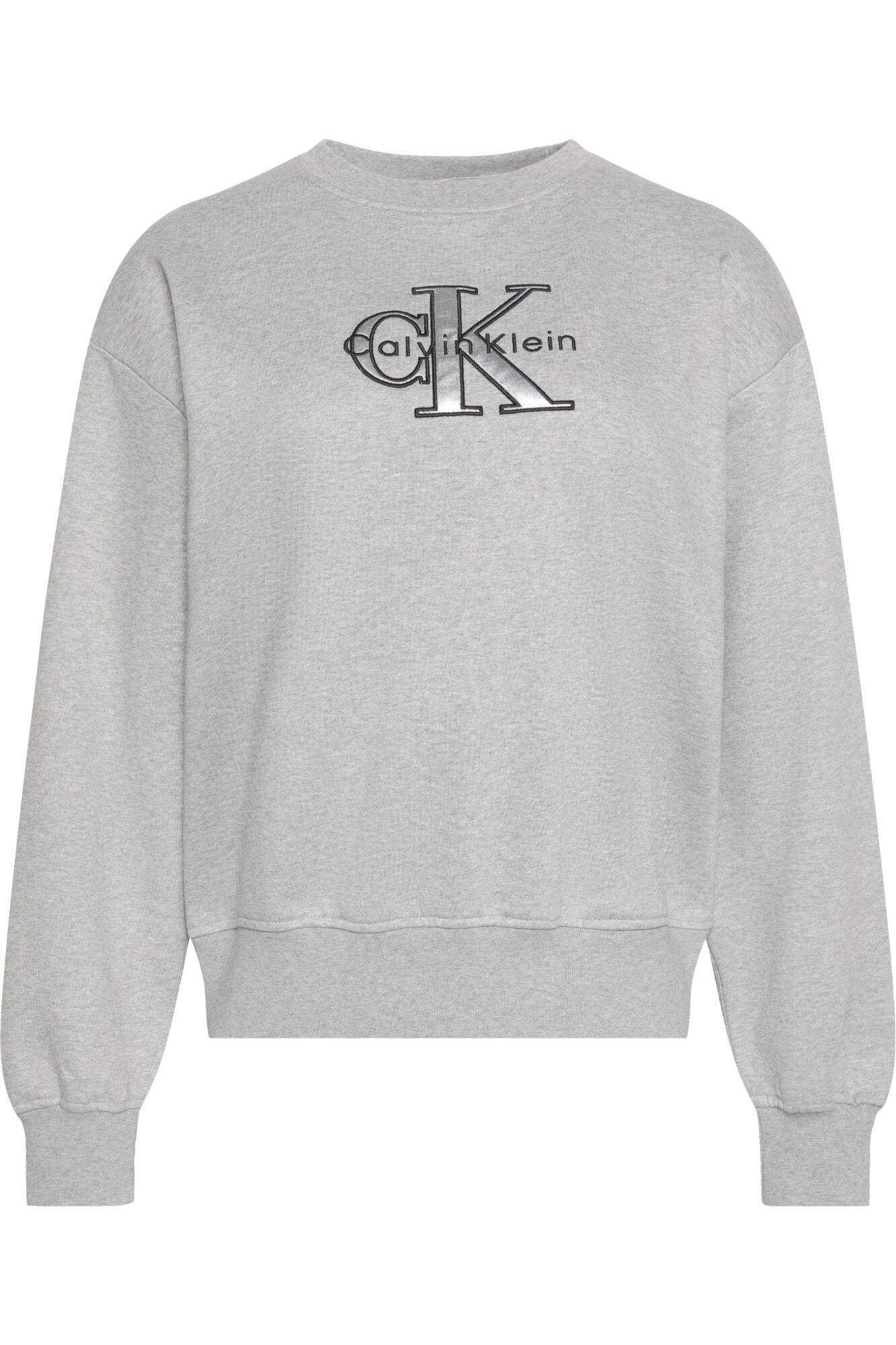 CK Jeans Sudadera bordado metalizado