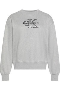 CK Jeans Sudadera bordado metalizado