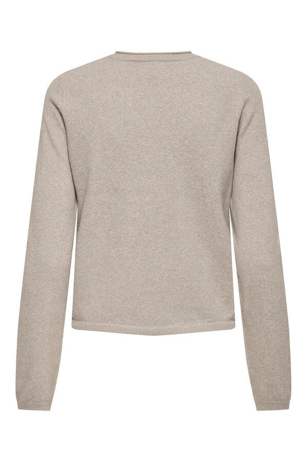 Only Cardigan with buttons brown