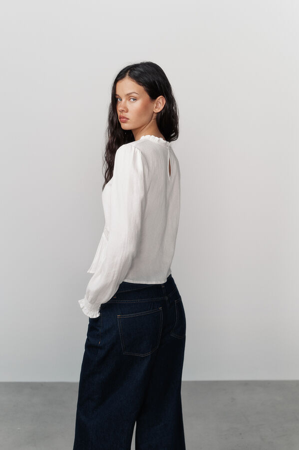 High Spirits Whimsy Blouse grey