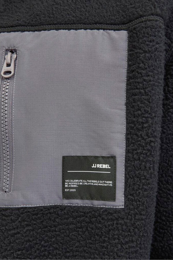 JJ REBEL Chaqueta teddy negro