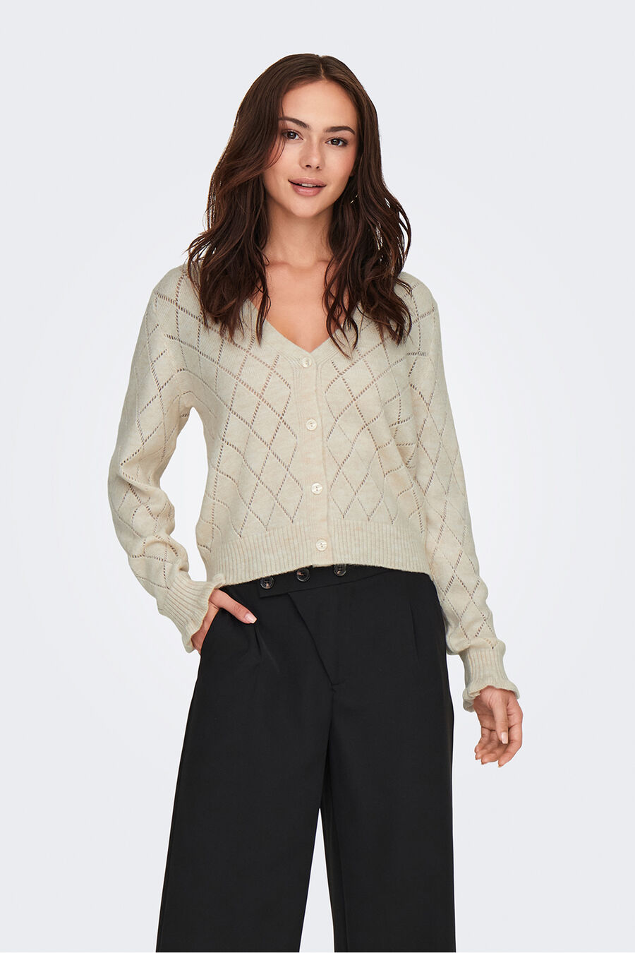 Cárdigan cierre de botones