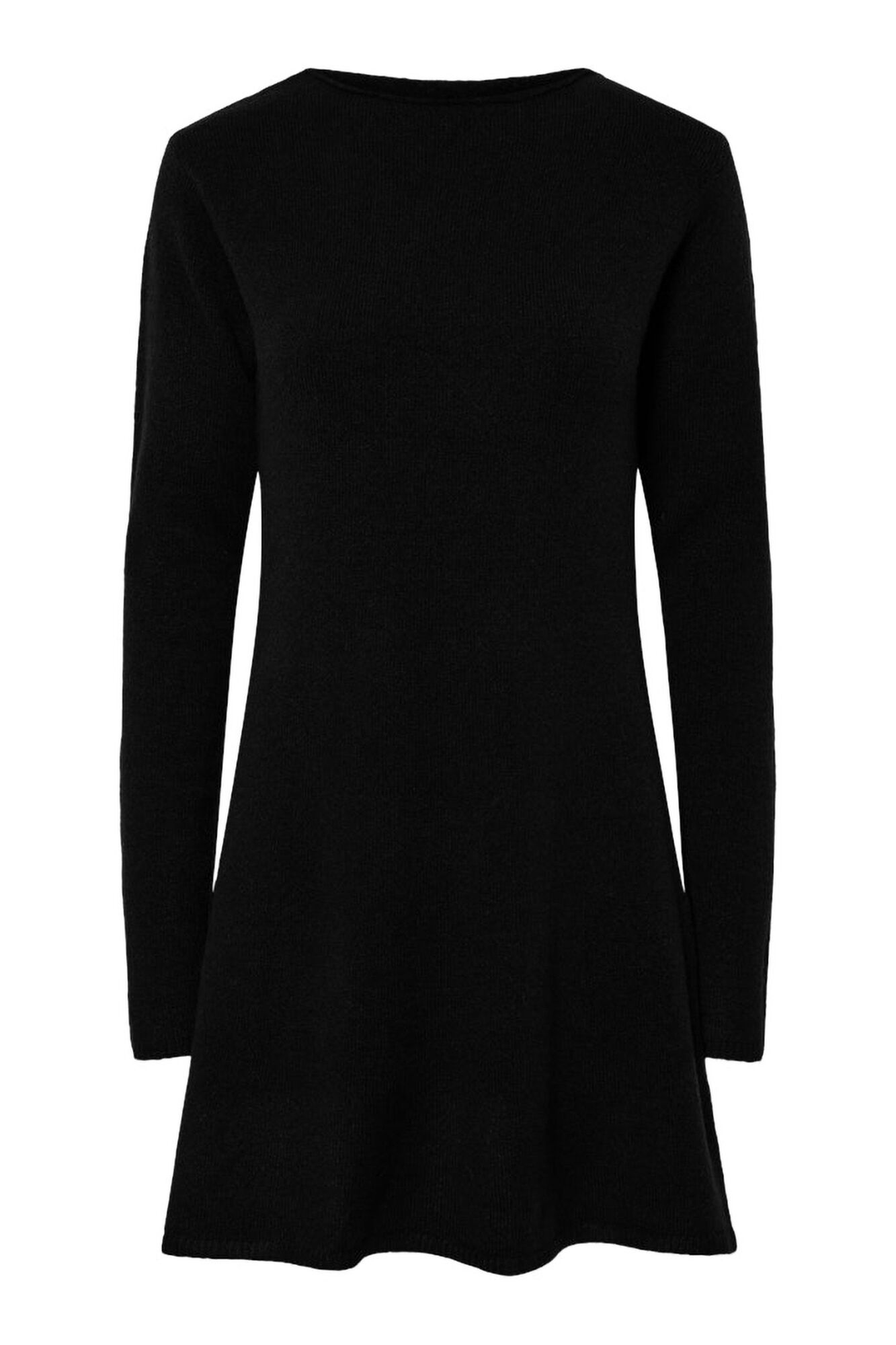 Pieces Vestido punto corto b&aacute;sico