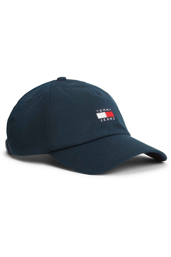 Tommy Jeans Tommy Jeans cap with front flag Plava