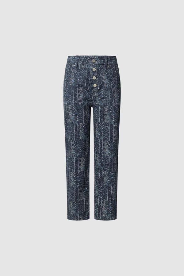 Pepe Jeans Pantalon Cinco Bolsillos Fit Taper azul