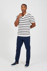 Brave Soul Pantalón chino con 3 bolsillos azul