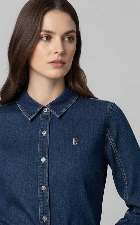 Lois  Short dress blue