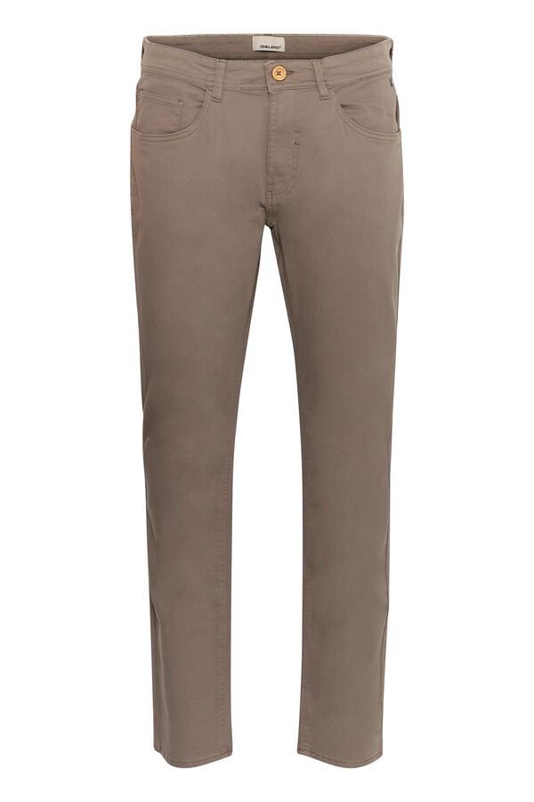 Blend Five-pocket slim trousers grey
