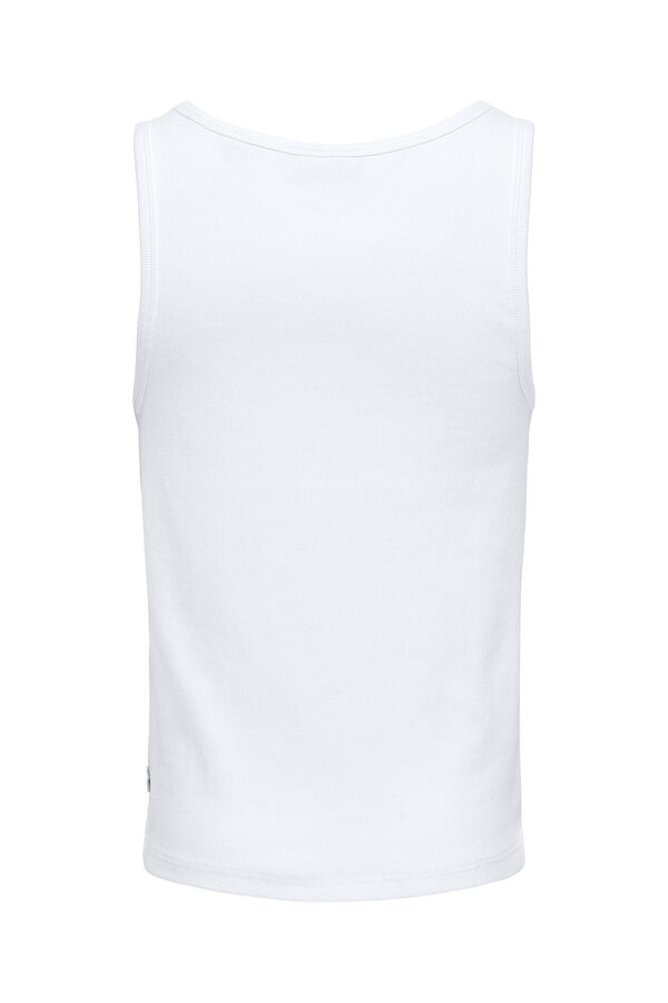 Only & Sons Sleeveless T-shirt white