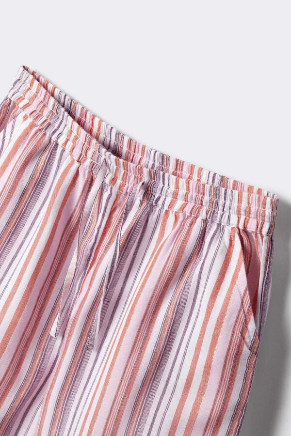 Springfield Kids Lurex pantalone za devojčice Ljubičasta