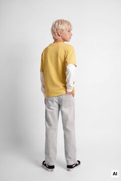 Springfield Kids Gyermek dupla ujj&uacute; pul&oacute;ver