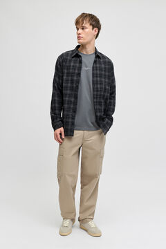 JJ REBEL Pantal&oacute;n cargo algod&oacute;n tiro medio