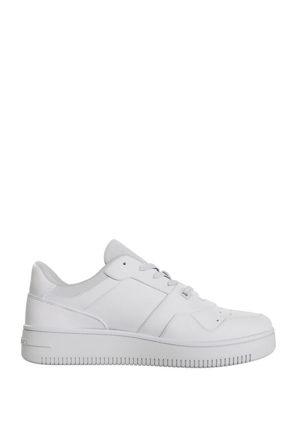 Springfield Women's essential white Tommy Jeans basketball trainer white