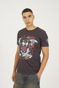 Brave Soul Camiseta manga corta estampada