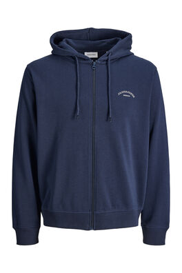Sudadera básica cremallera