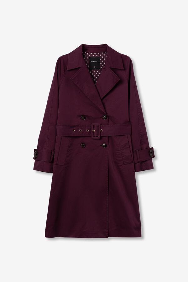 Tiffosi Oversize long coat printed