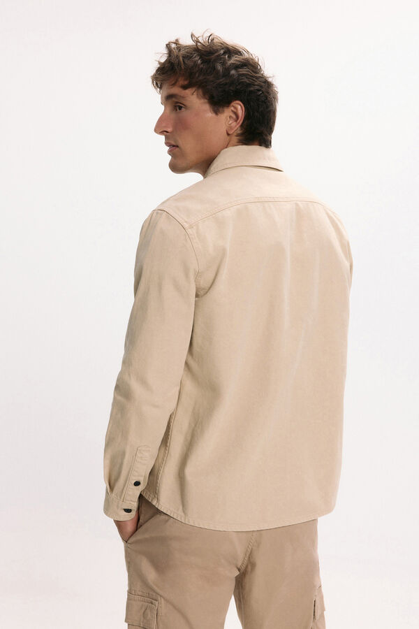 Only & Sons Sobrecamisa manga larga gris