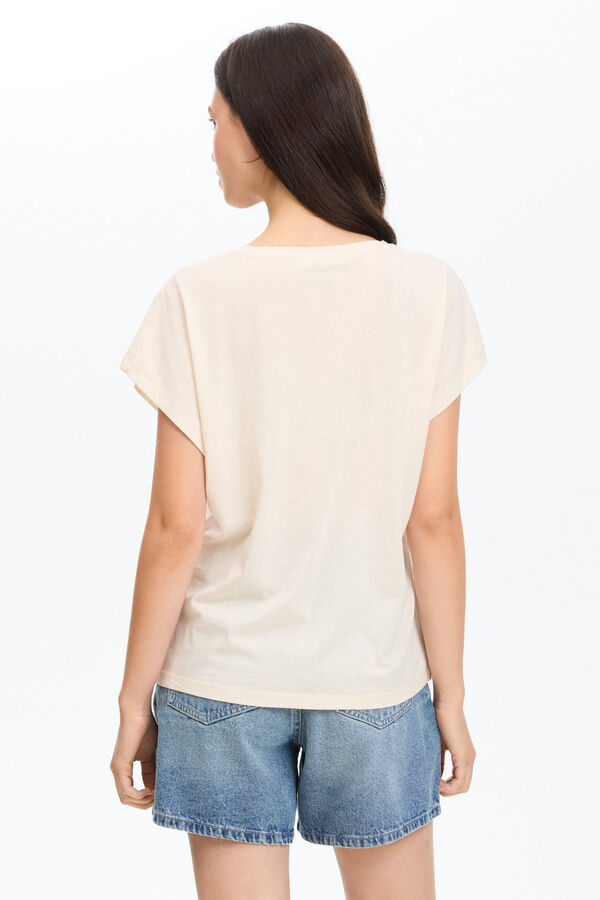 Inside Printed T-shirt white