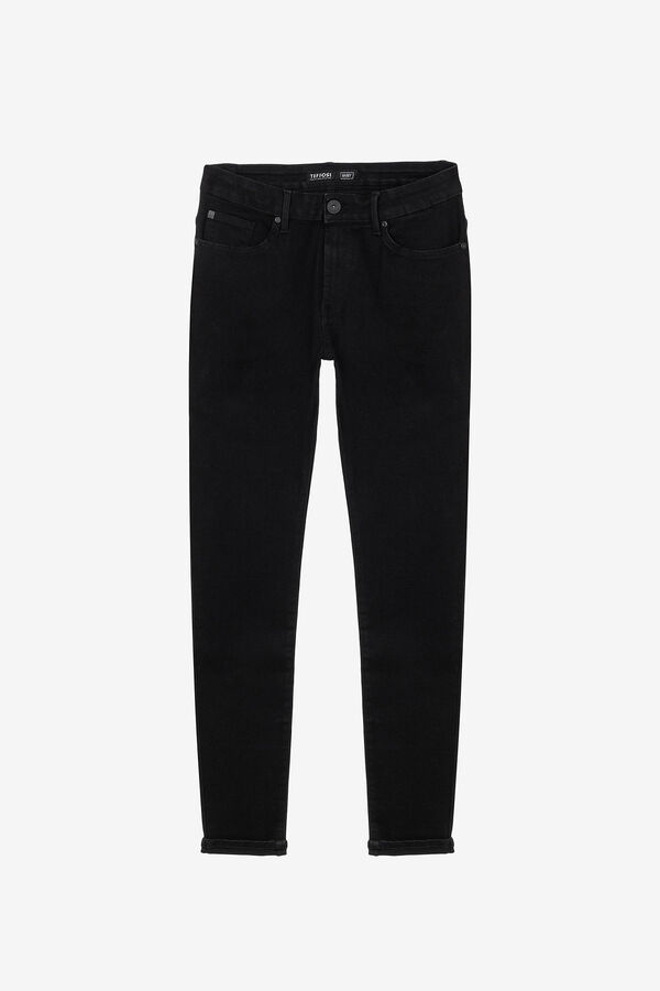 Springfield Harry skinny fit jeans crna