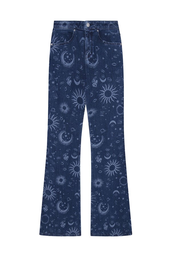 Springfield Pantalón Misty azul medio