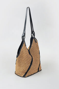 Systemaction Bolso yute contraste