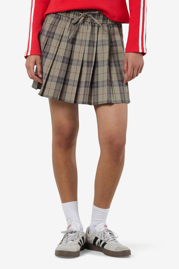 Noisy May collage miniskirt grey