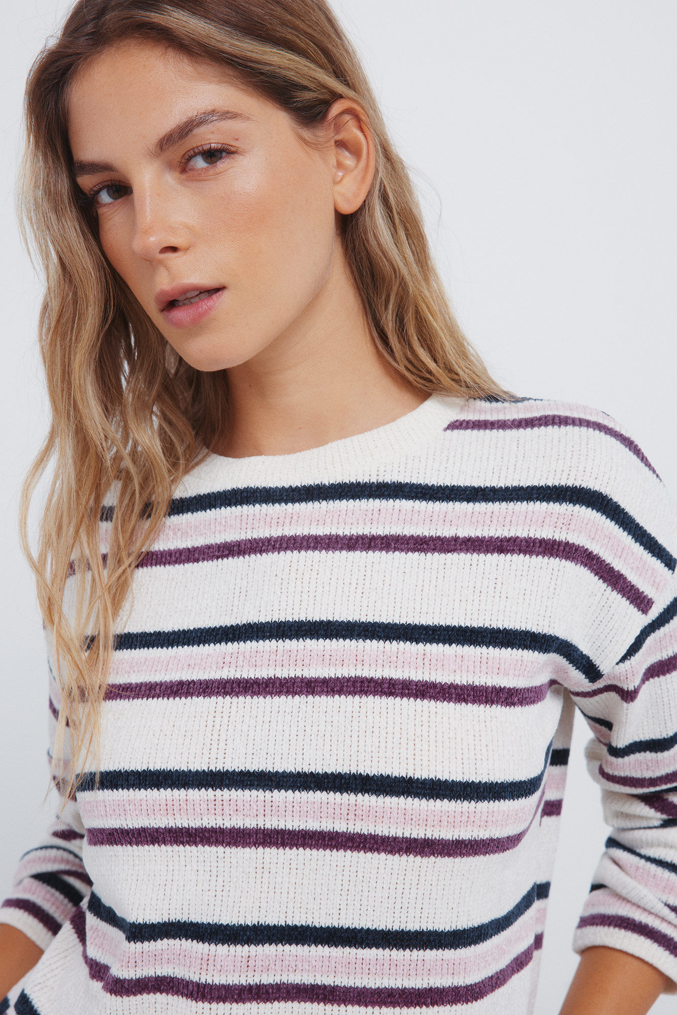 Springfield Jersey chenilla doble raya