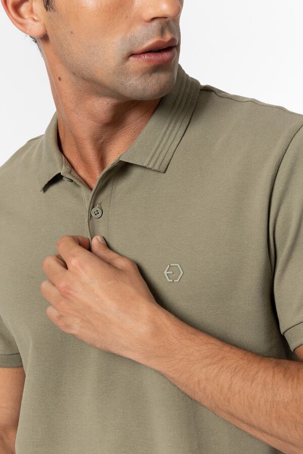 Tiffosi Piqu&eacute; Polo Shirt beige