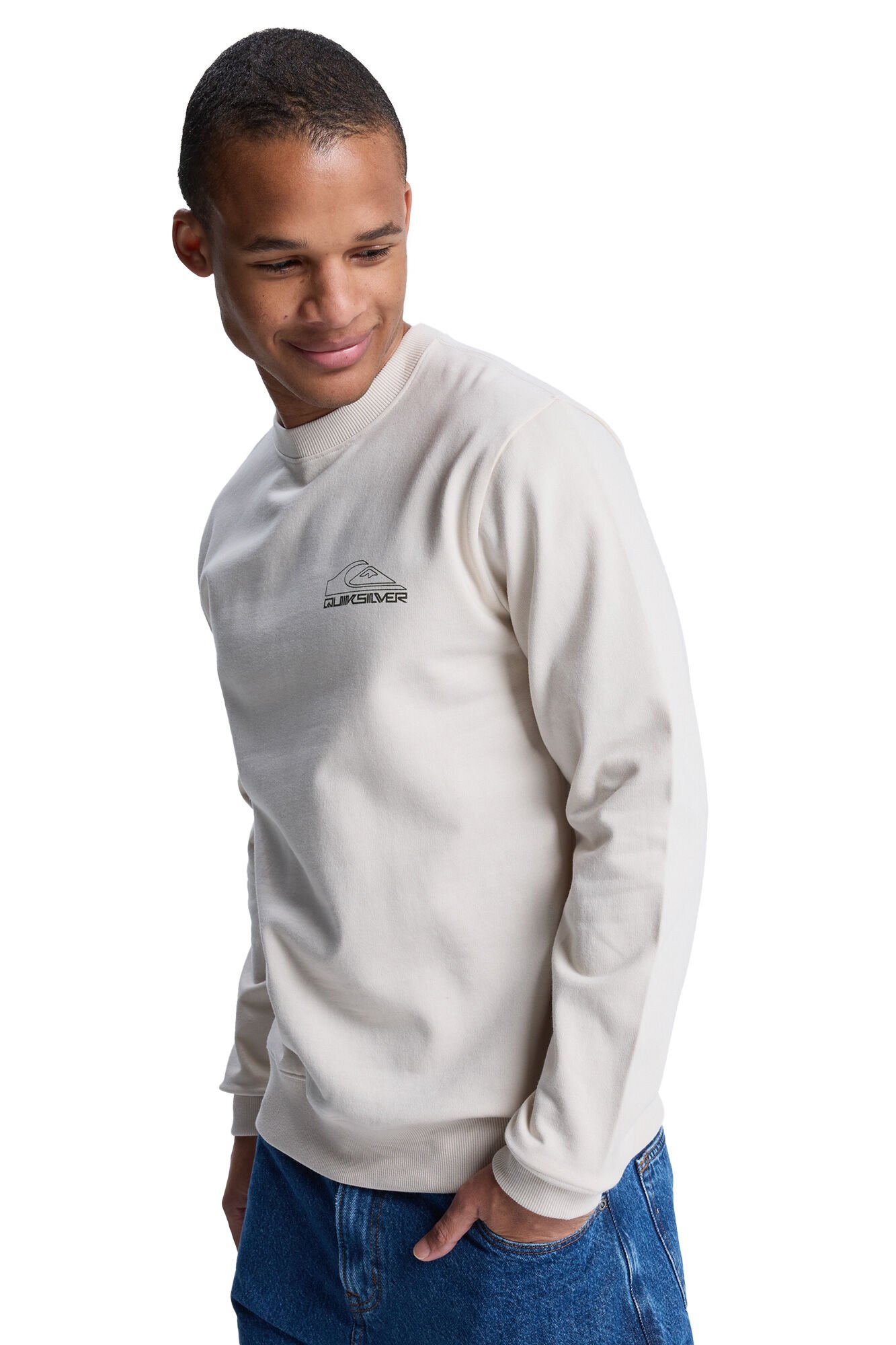 Quiksilver Basic Graphic - Sudadera para hombre