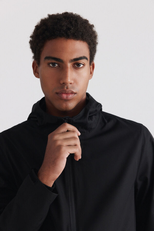 Springfield Short technical parka black