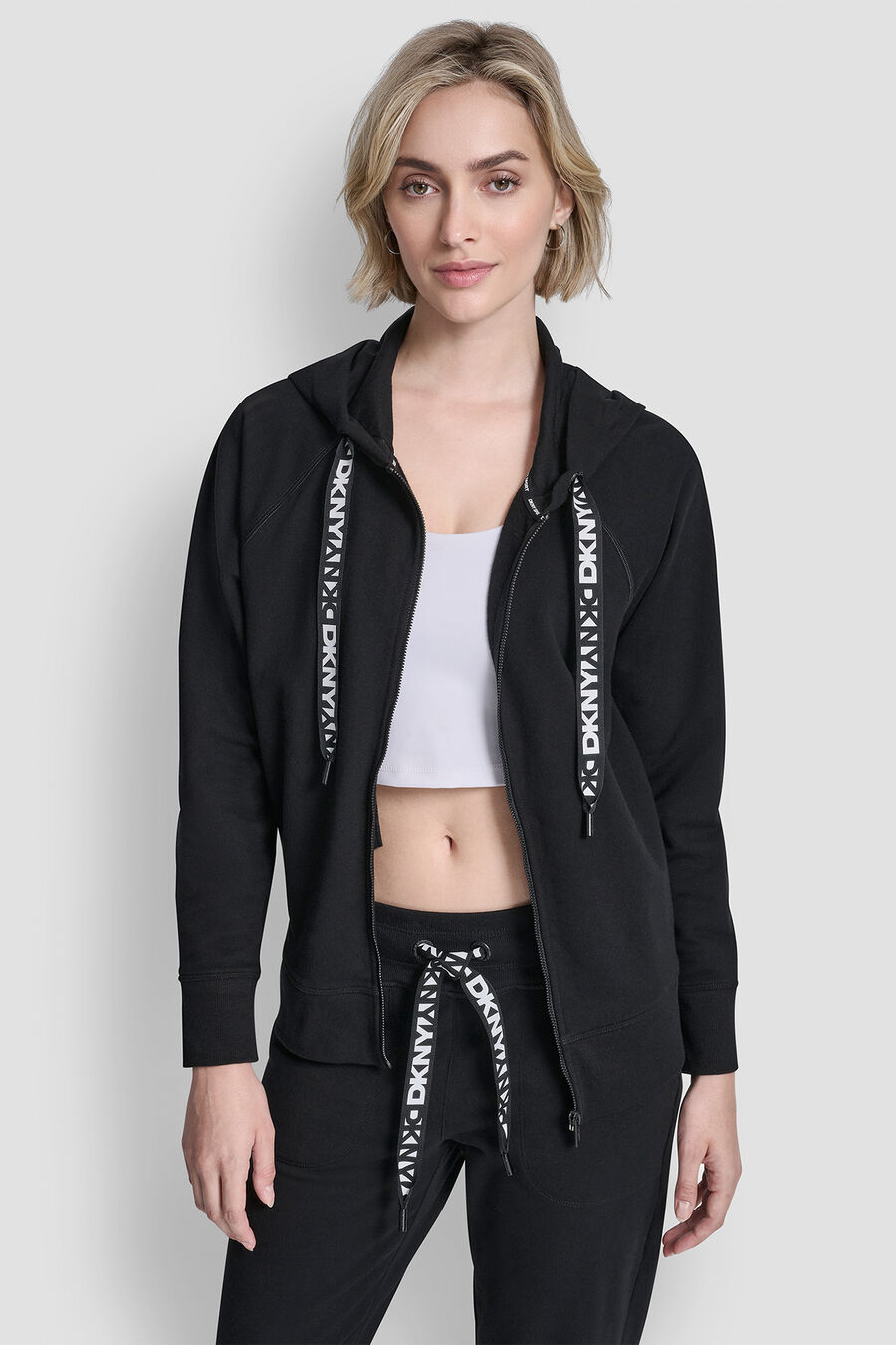 Sudadera cremallera con capucha