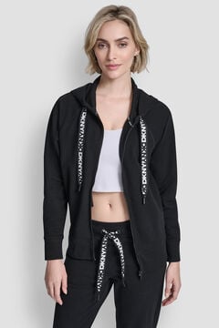 DKNY Sudadera con capucha negro