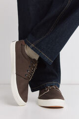 Springfield Iconic fabric sneaker nude