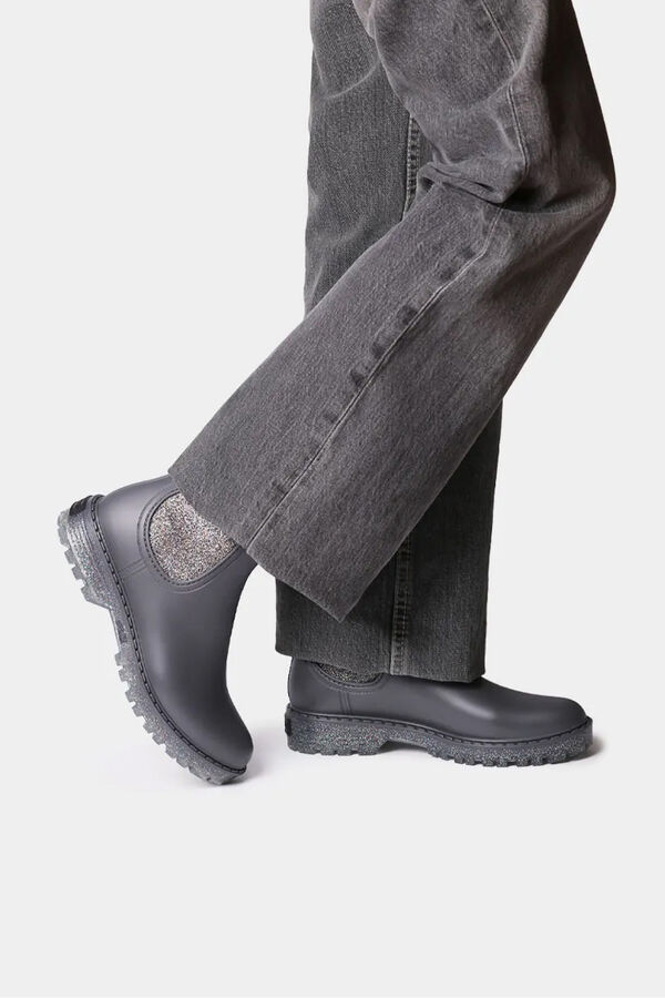 Toni Pons Back print T-shirt gris