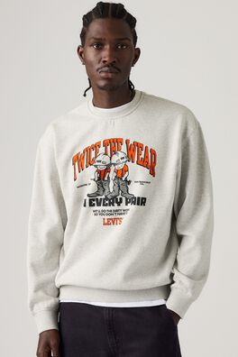 Sudadera cuello redondo